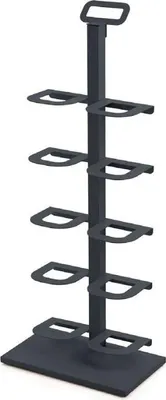 Produktbild von DON HIERRO - Schuhregal TIDY, schmales Metallregal für 5 Paar Schuhe, ideal für Flur und Schrank