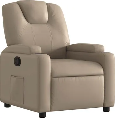 Produktbild von vidaXL Relaxsessel Cappuccino-Braun Kunstleder