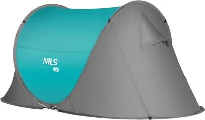 A pop-up camping tent.