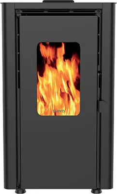 Image de Poêle à granulés de bois 6.1kw noir - Supra - ORPHEE 6 NOIR -