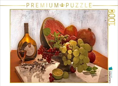 Produktbild von CALVENDO Puzzle Obststilleben | 1000 Teile Lege-Größe 64x48cm Foto-Puzzle für glückliche Stunden