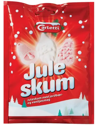 Produktbild von Carletti Juleskum Jordbær-Vanilje 70g