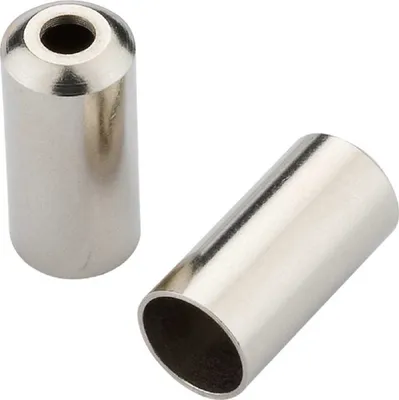 Image de Embout Bowden Jagwire ouvert 5mm laiton chromé 200pcs