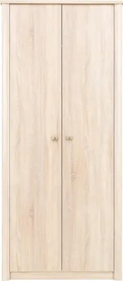 Obrázek produktu pro Dvoudveřová šatní skříň 90 cm FRIDLEY - dub sonoma