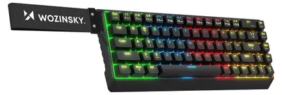 Obrázek produktu pro Mechanická herní klávesnice s podsvícením USB-A RGB - černá
