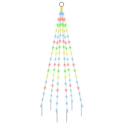 Zdjęcie produktu dla Choinka do montażu na maszcie, 108 kolorowych diod LED, 180 cm