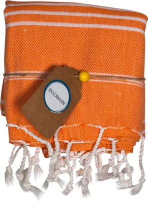 Produktbild von ECOBAIN 8978 Orange Small Classic Towel 50 x 90 cm Handtuch Dusch-, Sauna- und Badetuch Wickeltuch Hamam