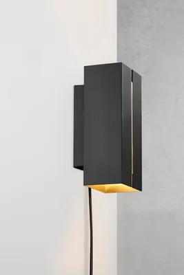 Produktbild von Nordlux Curtiz LED Wandleuchte 3-Step dimmbar 4,5W Schwarz warmweiss