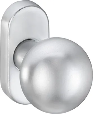 Immagine prodotto di pomolo per porta a profilo edi 2033/5020 Materiale VA EST 4-KT.M12mm fisso - 2033/5020/00