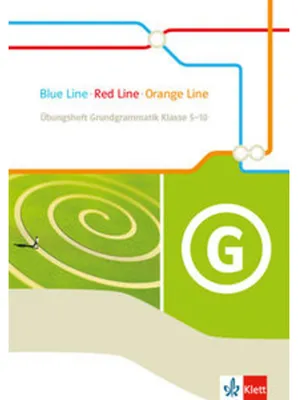 Obrázok produktu pre Blue Line - Red Line - Orange Line. Übungsheft Grundgrammatik Klasse 5-10