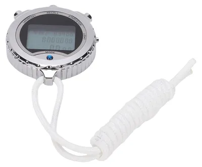 Produktbild von Multifunktions-Stoppuhr, Timer, 0,01 Sekunden, 10 Stunden, Alarm, Kalender, Woche, Metronom mit 60 Speicherplätzen