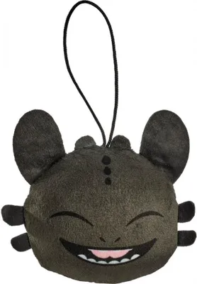 Produktbild von Schmidt Spiele Plüsch Stofftier Dragons Ohnezahn lachend und frech Anhänger 7,5 cm 42861