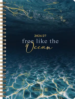 Produktbild von Schülerkalender Style 2026/2027 "Ocean" | A5, Kunststoff