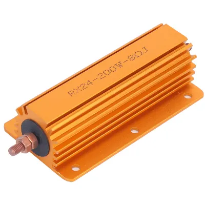 Zdjęcie produktu dla Rezystor mocy, rezystor aluminiowy, rezystor 200W, rezystor 8R, komponent elektroniczny