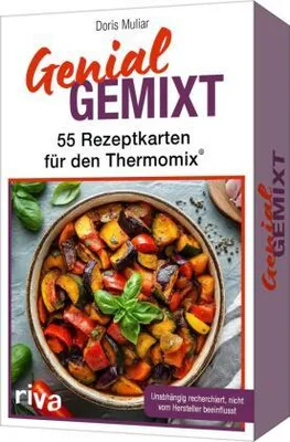 Produktbild von Genial gemixt - 55 Rezeptkarten für den Thermomix®