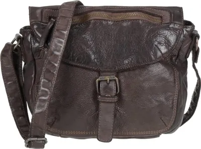 Produktbild von Bear Design Handtasche Damen Tasche 28x21cm Leder Schultertasche braun