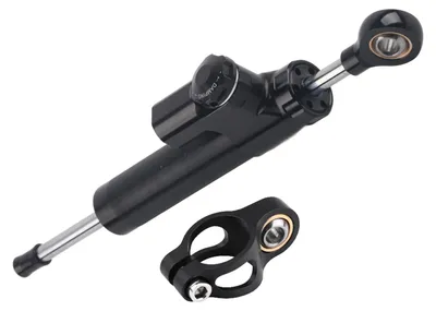 Obrázek produktu pro Univerzální tlumič řízení z hliníku pro motocykly, stabilizátor, lineární, s obráceným bezpečnostním ovládáním