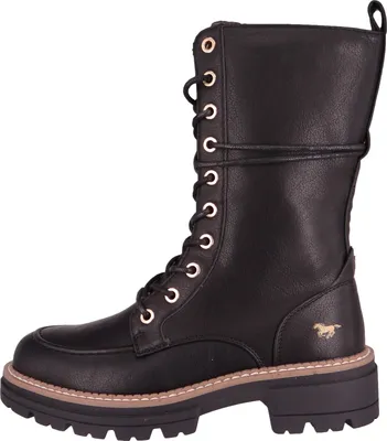Produktbild von MUSTANG Schnürstiefel Damen schwarz 38