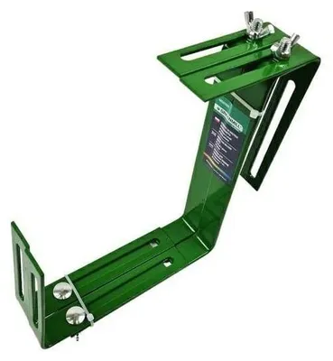 Imagen del producto de Greenmill, 2 unidades de sujetadores para macetas de balcón, color verde