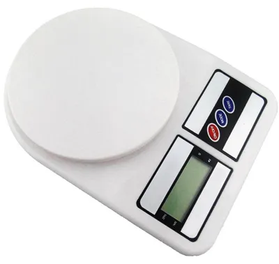 Digitale Küchenwaage, LCD, Tara, 7 kg, 1 g genau