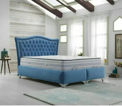 Immagine prodotto di Letto Chesterfield Letto imbottito Letto matrimoniale Letto grande XXL Letto di design Nuovo