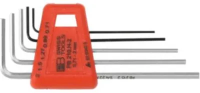 Obrázok produktu pre PB Swiss Tools Sada šesťhranných uhlových skrutkovačov, pochrómovaná, 5-dielna
