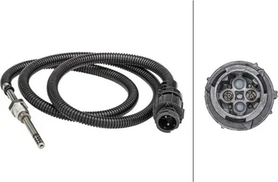 Produktbild von HELLA 6PT 358 181-331 Abgastemperatursensor für VOLVO 9700 985mm