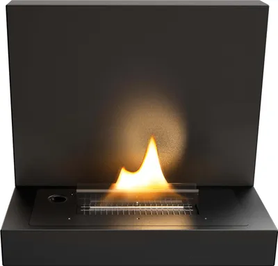 Produktbild von Tenderflame - Wiederaufladbarer Klavierkamin zur Wandmontage - Schwarz