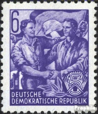 Produktbild von Briefmarken DDR 1953 Mi 364 postfrisch Fünfjahresplan (I)