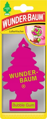 Obrázok produktu pre Wunder-Baum Bubble Gum, Závesný osviežovač, Hanging, Ružová, Ruže, Žuvačka, 1 kusov