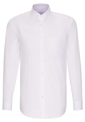 Produktbild von Seidensticker Herren Mens Regular B.d. Longsleeve Businesshemd, Weiß(003002), 42