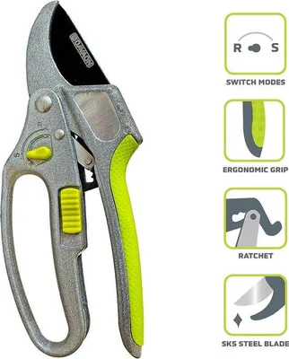 Produktbild von 2-in-1-Schere mit Umschaltmechanismus für einfachen Schnitt