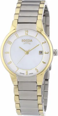 Produktbild von Boccia Damen Armbanduhr Style 3301-02 Titan bicolor