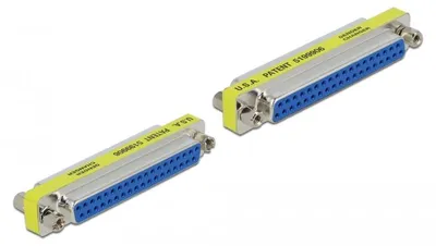 Produktbild von DeLOCK 65104, D-Sub 37pin, D-Sub 37pin, Silber