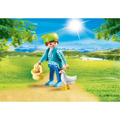 Image de PLAYMOBIL Paysanne, 70030