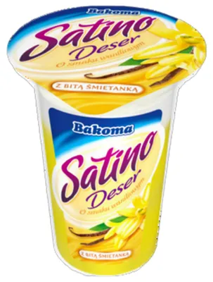 Obrázok produktu pre Satino dezert s príchuťou vanilky so šľahačkou 170 g