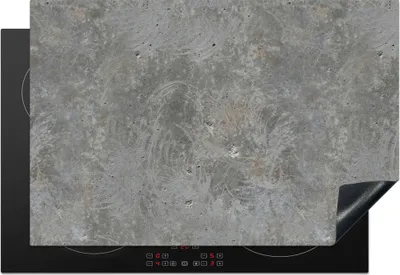 Produktbild von KitchenYeah© Herdabdeckplatte Steine - Beton - Muster , 76x51cm, Küche Deko, Glaskeramikkochfeld Herdabdeckung, Abdeckplatte fùr Kochfeld