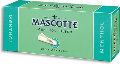 Imagen del producto de Mascotte, tubos de mentol, 200 unidades