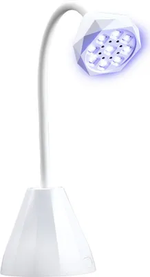 Produktbild von Desktop-Nagellampe, Mini-Lichttherapielampe, Nagelverlaengerungskleber, Backlampe, Nagelkleber, schnelltrocknende UV-Haertungslampe, verstellbarer Schlauch
