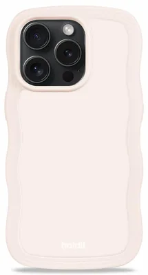 Immagine prodotto di Custodia Holdit Wavy per Apple iPhone 15 Pro - Beige chiaro