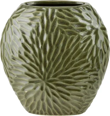 Image de Vase en céramique Yarine YARINE 20 x 10 x 20 cm Vert 1 pièce