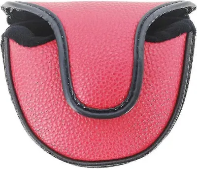Obrázek produktu pro Golf Square Putter Head Cover Kryt hlavy pro trvanlivost a pohodlí 1 kus červený