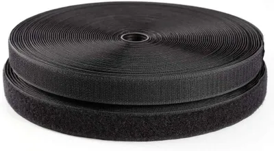 Productafbeelding van Klettband voor naaien 1,6 cm x 10 m rol zwart