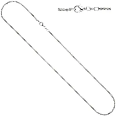 1-6mm-Venezianerkette-925-Silber-oval-50cm