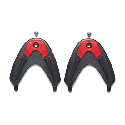 Immagine prodotto di Sidi Sohleneinsatz C-Boost SRS per scarpe da ciclismo, taglia 42-48, colore nero/rosso – protezione ottimale.