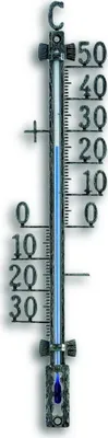 Obrázok produktu pre TFA - Analoges Außenthermometer aus Metall 12.5001 - altzinn altkupfer schwarz
