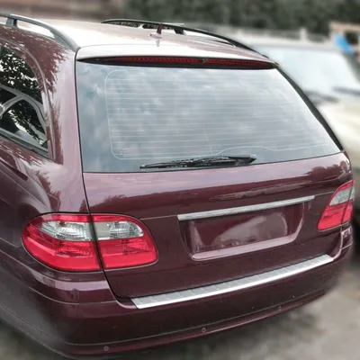 Produktbild von Ladekantenschutz Edelstahl matt für MERCEDES E-KLASSE S211 CLASSIC | 2002-2009