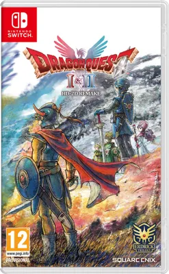 Zdjęcie produktu dla Square Enix Dragon Quest I & II HD-2D Remake, Nintendo Switch, Nintendo Switch, E10+ (powyżej 10 lat), Nośnik fizyczny