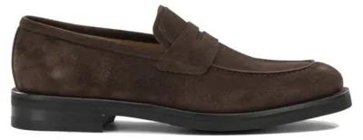 Zdjęcie produktu dla Mokasyny męskie marki Ferragamo, skóra, kolor brązowy - rozmiar 7.5