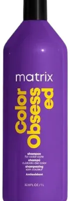 Immagine prodotto di Matrix Total Results Color Obsessed, 1000 ml, Shampoo, Professionale, Donna, Capelli colorati, Capelli tinti, Protezione del colore, Detergente, Lucentezza